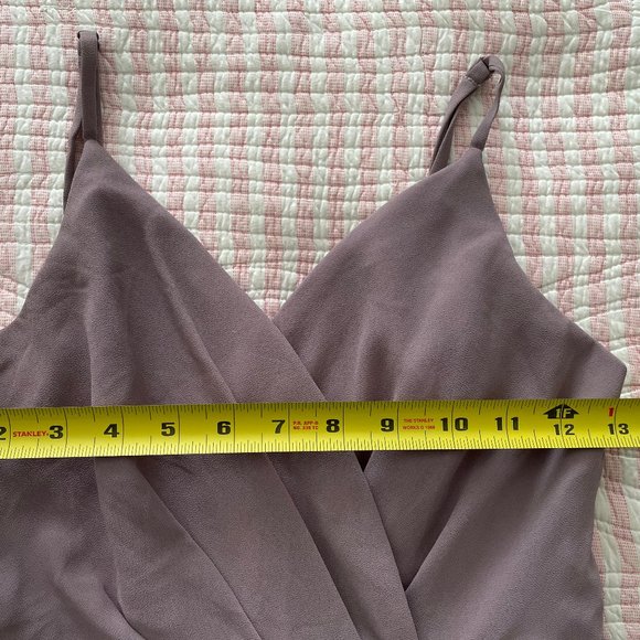 Lulus "All About Love" Taupe Maxi Dress Size Small - Picture 5 of 8